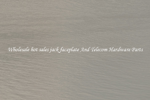Wholesale hot sales jack faceplate And Telecom Hardware Parts