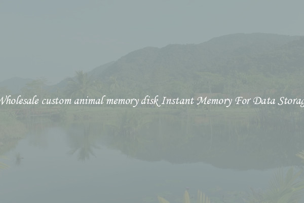 Wholesale custom animal memory disk Instant Memory For Data Storage