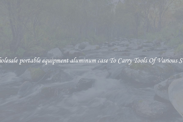 Wholesale portable equipment aluminum case To Carry Tools Of Various Sizes