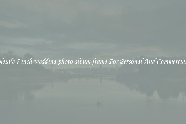 Wholesale 7 inch wedding photo album frame For Personal And Commercial Use
