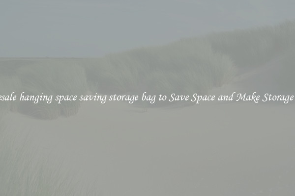 Wholesale hanging space saving storage bag to Save Space and Make Storage Easier